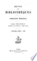 Revue des bibliothèques