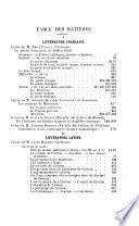 Revue des cours et conférences