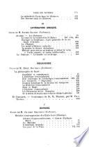 Revue des cours et conférences
