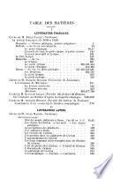 Revue des cours et conférences