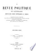 Revue des cours litteraires de la France et de l'etranger. (sous la direction de Eug. Yung et Em. Alglave.)
