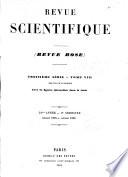 Revue des cours scientifiques de la France et de l'étranger