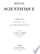 Revue des cours scientifiques de la France et de l'étranger