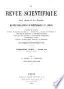 Revue des cours scientifiques de la France et de l'étranger