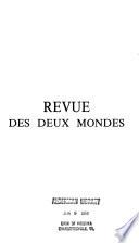 Revue des deux mondes