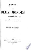 Revue des deux mondes