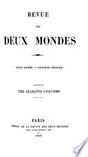 Revue Des Deux Mondes