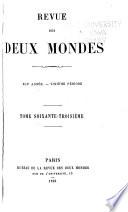 Revue des deux mondes