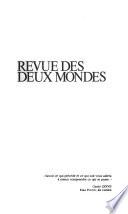 Revue des deux mondes