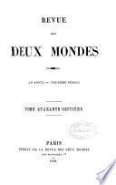 Revue des deux mondes