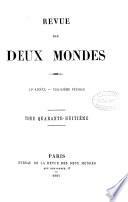 Revue des deux mondes