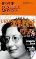 Revue des Deux Mondes octobre 2023