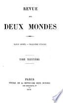REVUE DES DEUX MONDES XLVIII ANNEE. - TROISIEME PERIODE