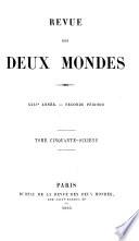 REVUE DES DEUX MONDES  XXXV ANNEE- SECONDE PERIODE