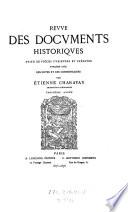 Revue des documents historiques