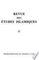 Revue des études islamiques