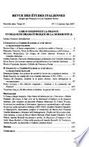 Revue des études italiennes
