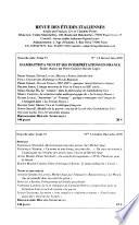 Revue des études italiennes