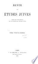 Revue des études juives