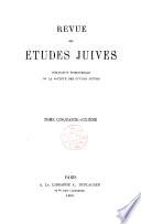 Revue des études juives