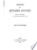 Revue des études juives