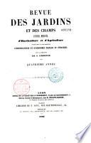 Revue des jardins et des champs