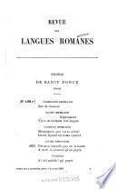 Revue des langues romanes