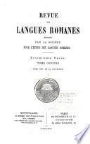 Revue des langues romanes