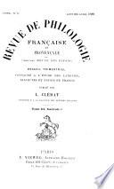 Revue des patois