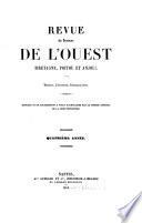Revue des provinces de l'Ouest (Bertagne, Poitou, et Anjou)