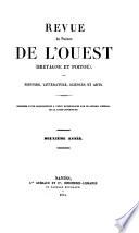 Revue des provinces de l'ouest, Bretagne et Poitou