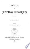 Revue des questions historiques