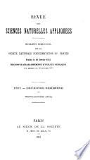 Revue des sciences naturelles appliquées