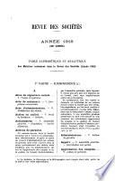Revue des sociétés
