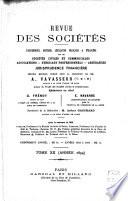 Revue des sociétés