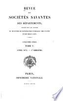 Revue des sociétés savantes des départements