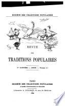 Revue des traditions populaires