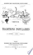 Revue des traditions populaires