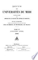 Revue des universités du Midi
