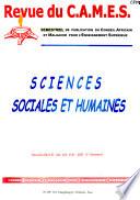 Revue du C.A.M.E.S.