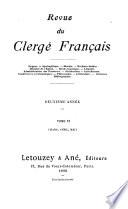 Revue du clergé français