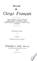 Revue du clergé français