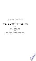 Revue du contentieux des travaux publics du batiment et des marchés de fournitures