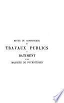 Revue du contentieux des travaux publics du batiment et des marchés de fournitures