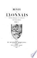 Revue du Lyonnais [ed. by L. Boitel].