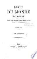 Revue du monde catholique
