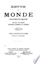Revue du monde catholique