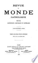 Revue du monde catholique