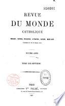Revue du monde catholique
