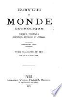 Revue du monde catholique